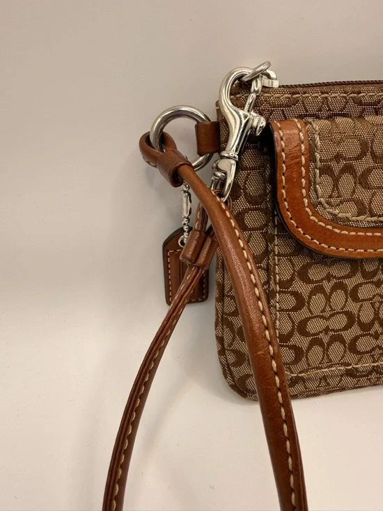 Vintage Coach Y2K SoHo Signature Wristlet Wallet - Picture 3 of 11